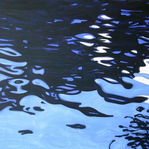 Waterscape, 2008 - oil on canvas - ca 70 x 100 cm