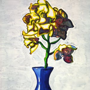 Orchids, 2007 - watercolor on paper - 100 x 70 cm