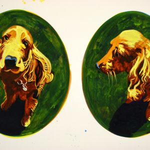Nelly. 2007 - watercolor on paper - ca 100 x 150 cm