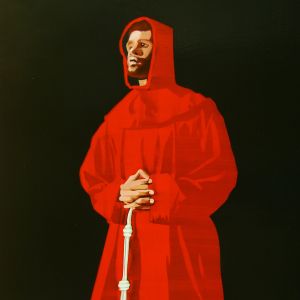 Francis III, 2009 - oil on canvas - ca 190 x 130 cm