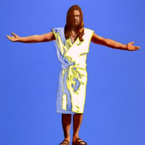 Jesus First!, 2010 - oil on canvas - 190 x 130 cm