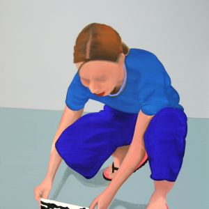 Bea, ca 2010 - oil on canvas - 150 x 100 cm