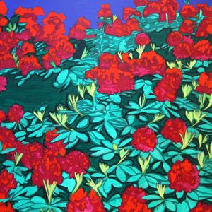 Tiergarten, 2010 - oil on canvas - 190 x 130 cm