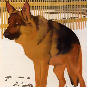 The Postman, 2010 - oil on canvas - 100 x 70 cm