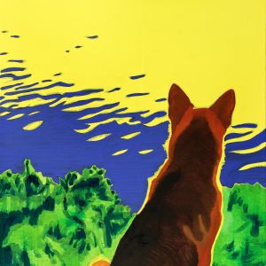 River Havel, 2010 - oil on canvas - 100 x 70 cm