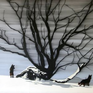 Die Havel, 2011 - oil on canvas - ca 200 x 220 cm
