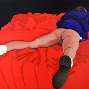 The Student, ca 2010 - oil on canvas - 130 x 190 cm