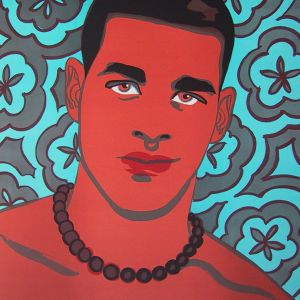 Mohammed, 2001 - lithograph - ca 60 x 85 cm