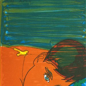 Journal Intime, 2004 - lithograph - ca 30 x 21 cm