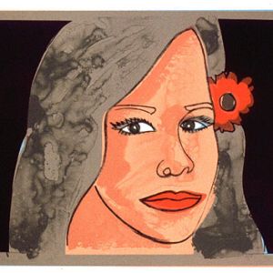 Knef, 1998 - silkscreen print - ca 40 x 60 cm