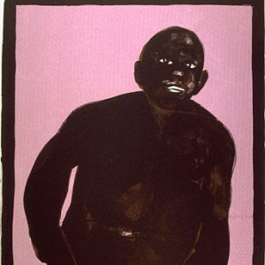 Mr. Brown, 1998 - silkscreen print - ca 90 x 60 cm