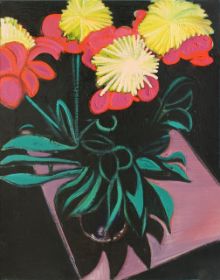 Flowers for Vincent, 2004 oil on canvas 90 x 60 cm private collection.jpg
