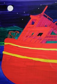 Love Boat, 2006 oil on canvas 220 x 150 cm.jpg