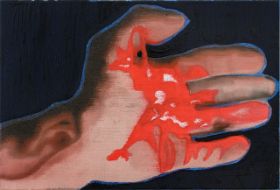 His Left Hand, 2009 oil on canvas 40 x 60 cm (1).jpg