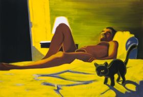 Chat Mechant, 2005 oil on canvas 130 x 190 cm.jpg