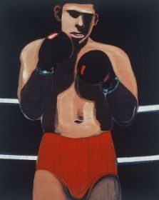 Der Boxer, 1998 oil on canvas 200 x 160 cm Private Collection.jpg