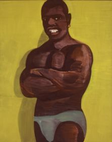 Mr. Brown, 1998 oil on canvas 2000 x 160 cm Private Collection.jpg