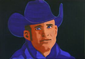 COWBOY, 2008 oil on canvas 70 x 100 cm Stedelijk Museum Schiedam, NL.jpg